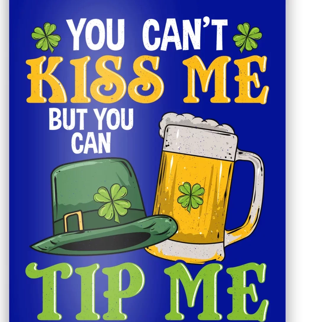 Funny St Patricks Day Gift For Bartender Gift Poster