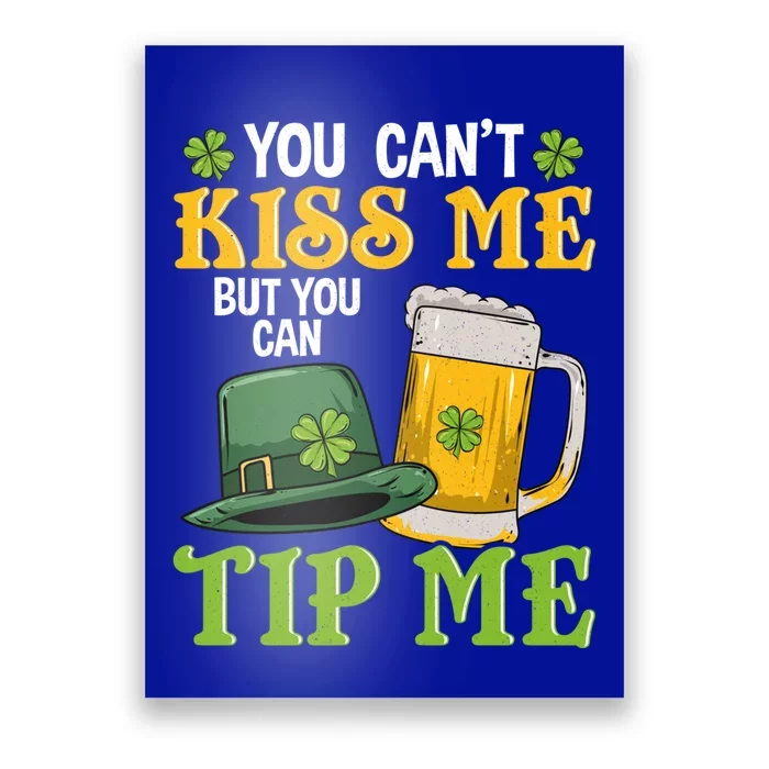 Funny St Patricks Day Gift For Bartender Gift Poster