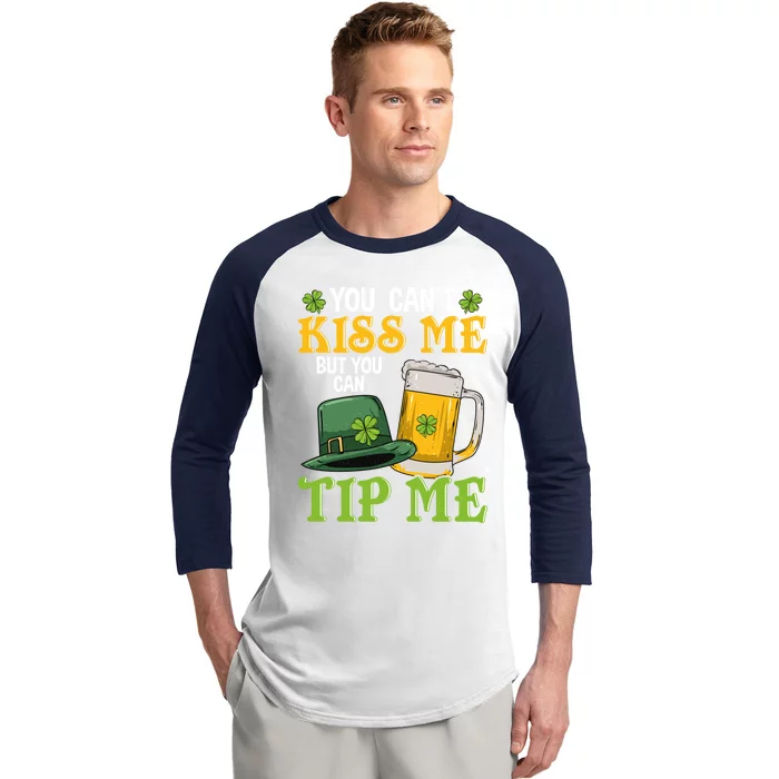 Funny St Patricks Day Gift For Bartender Gift Baseball Sleeve Shirt