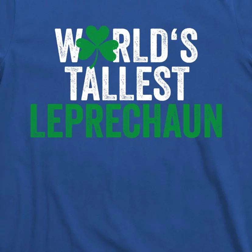 Funny St Patrick's Day Gnome World's Tallest Leprechaun Great Gift T-Shirt