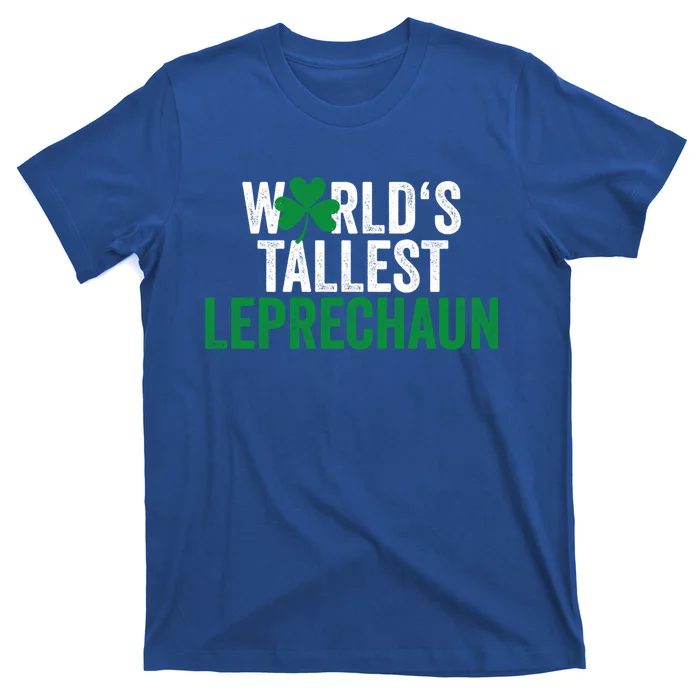 Funny St Patrick's Day Gnome World's Tallest Leprechaun Great Gift T-Shirt