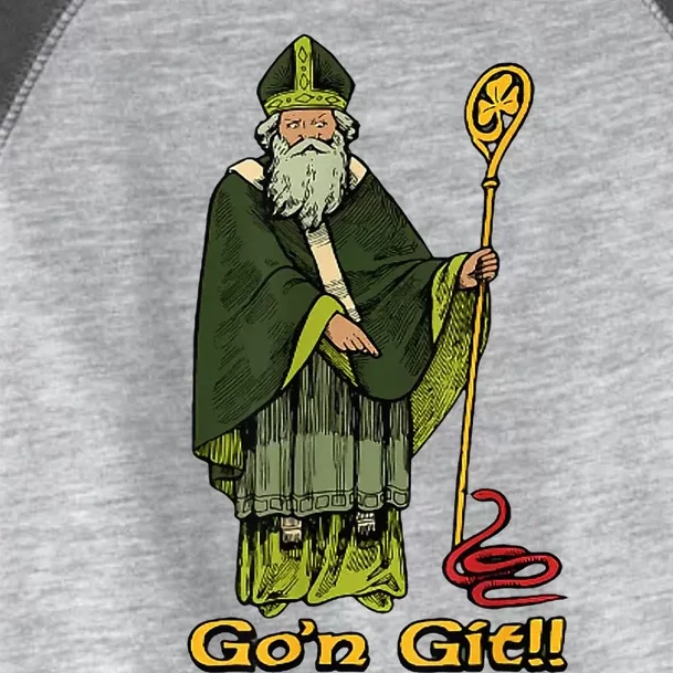 Funny St Patricks Day Funny Go'n git st patrick Toddler Fine Jersey T-Shirt