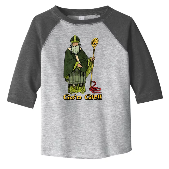 Funny St Patricks Day Funny Go'n git st patrick Toddler Fine Jersey T-Shirt