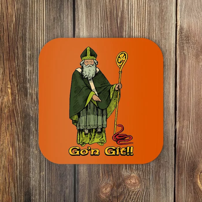 Funny St Patricks Day Funny Go'n git st patrick Coaster