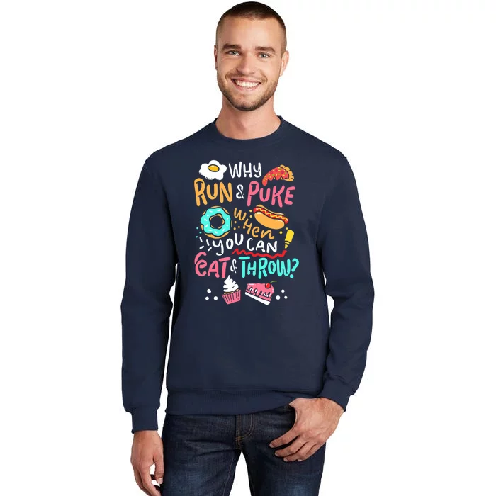 Funny Shot Put And Discus Tall Sweatshirt