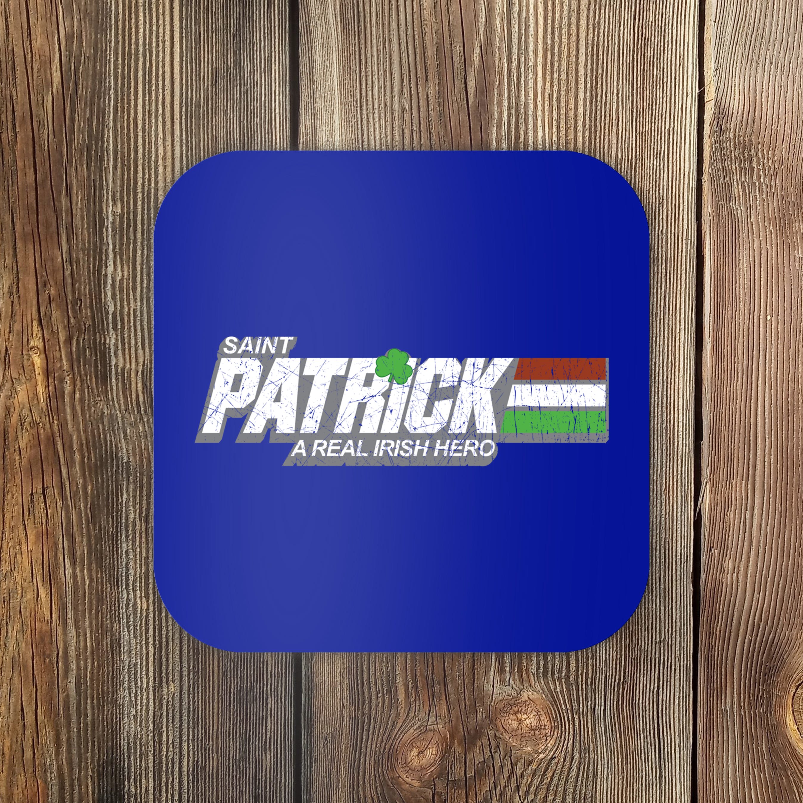 funny-saint-patricks-day-real-irish-hero-retro-military-gift-coaster