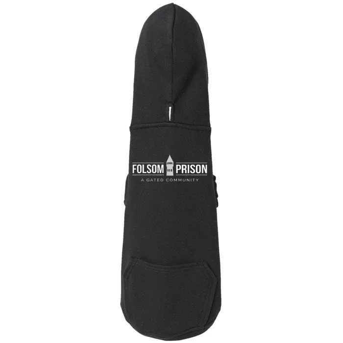 Folsom State Prison For Prison State Correctional Warden Doggie 3-End Fleece Hoodie