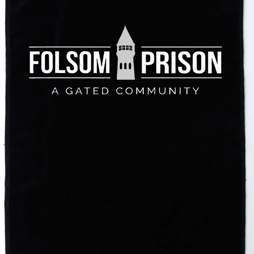 Folsom State Prison For Prison State Correctional Warden Platinum Collection Golf Towel