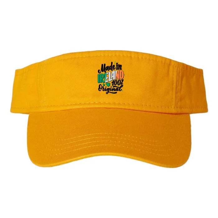 Funny St Patricks Day Made In Ireland 100% Original Valucap Bio-Washed Visor