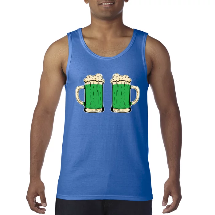 Funny St Patricks Day Ing Irish Shamrock Green Beer Cute Gift Tank Top