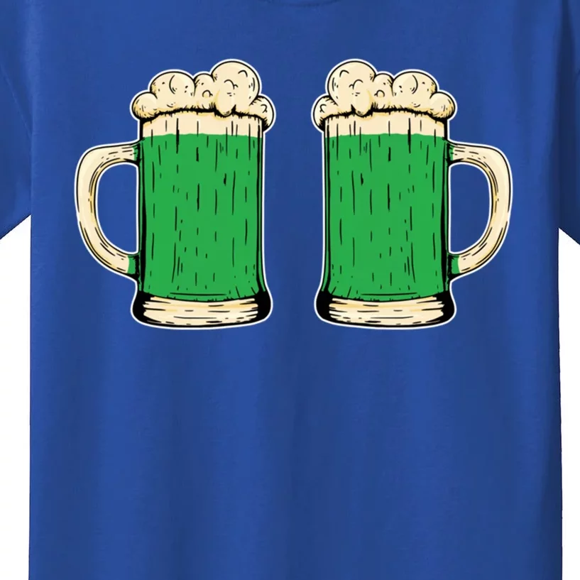 Funny St Patricks Day Ing Irish Shamrock Green Beer Cute Gift Kids T-Shirt