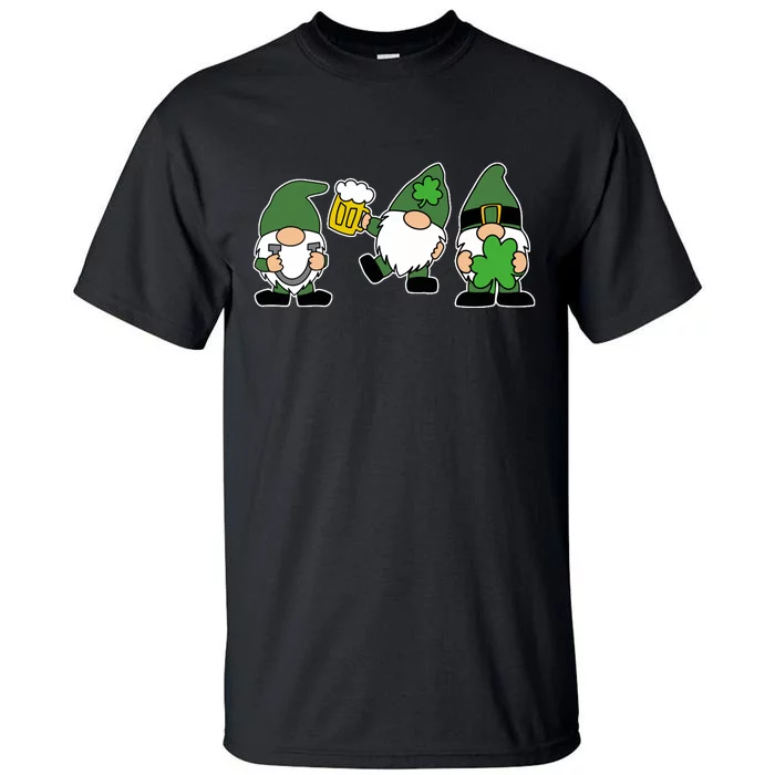 Funny St Patricks Day Drunk Gnomes Tall T-Shirt