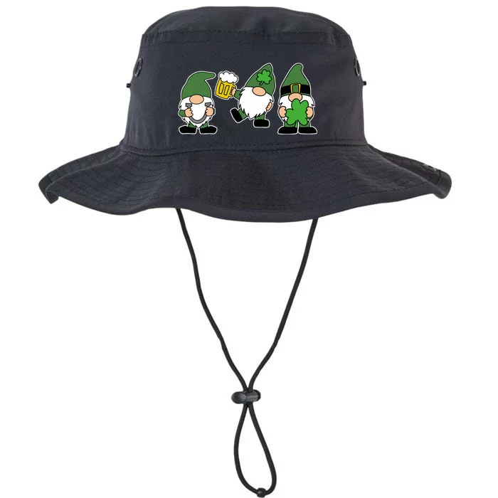 Funny St Patricks Day Drunk Gnomes Legacy Cool Fit Booney Bucket Hat