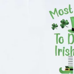 Funny St Patricks Day Most Likely To Do An Irish Exit Softstyle Adult Sport Polo