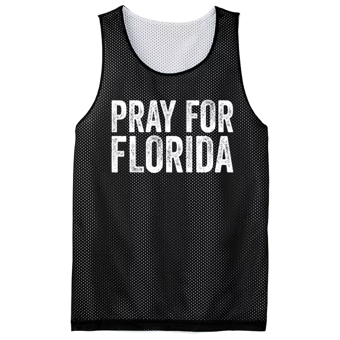 Florida Strong Pray For Florida Hurricane Milton Florida Tropical Storm Mesh Reversible Basketball Jersey Tank