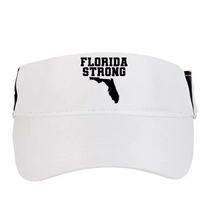 Florida Strong Pray For Florida Survived Hurricane Milton 2024 Adult Drive Performance Visor