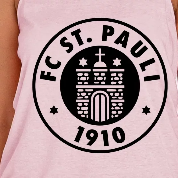 Fc St Pauli Women's Knotted Racerback Tank