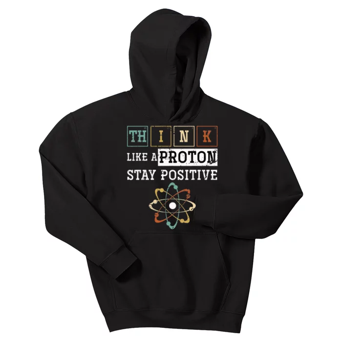 Funny Science Puns Proton Periodic Table Chemist Chemistry Kids Hoodie