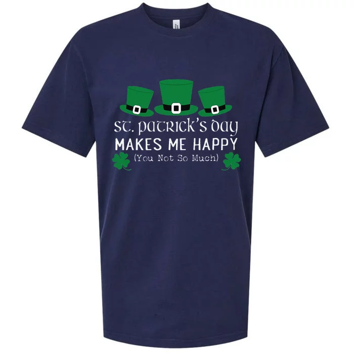 Funny Saint Patricks Day For And Women Sueded Cloud Jersey T-Shirt