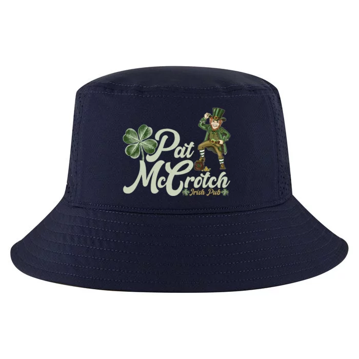 Funny St. Patrick's Day Pat McCrotch Irish Pub Leprechaun Cool Comfort Performance Bucket Hat