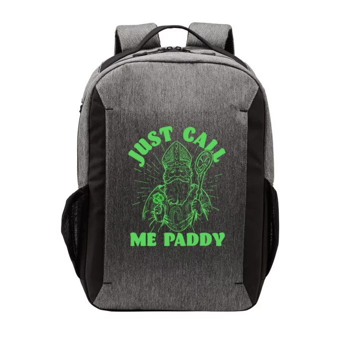 Funny Saint Patricks Day Just Call Me Paddy Vector Backpack