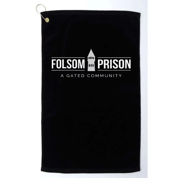 Folsom State Prison For Prison State Correctional Warden Platinum Collection Golf Towel