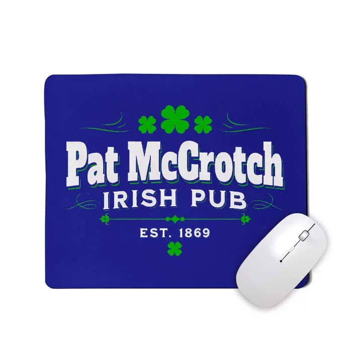 Funny St Patrick Was Italian St Patrick's Day Mousepad