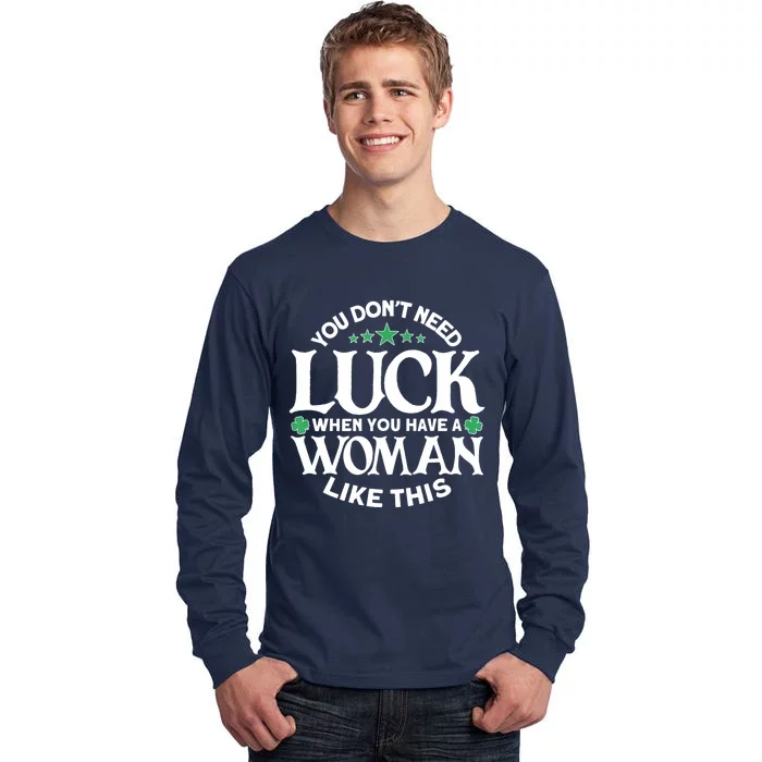 Funny St. Patricks Day Outfit - St. Patrick's Day Tall Long Sleeve T-Shirt