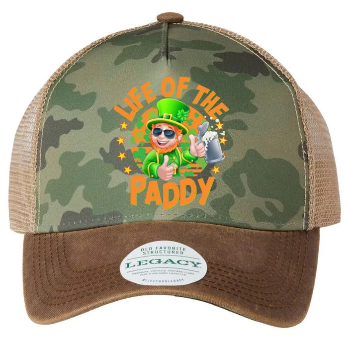 Funny St Patricks Day Life Of The Paddy Leprechaun Beer Legacy Tie Dye Trucker Hat