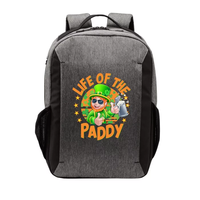 Funny St Patricks Day Life Of The Paddy Leprechaun Beer Vector Backpack