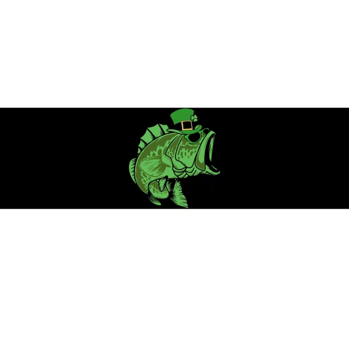 Fishing St Patrick's Day Irish Lucky Fishing Bumper Sticker