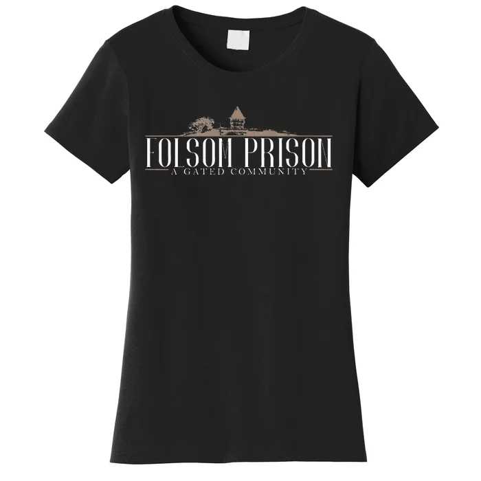 Folsom State Prison Prison State Correctional Warden Women's T-Shirt