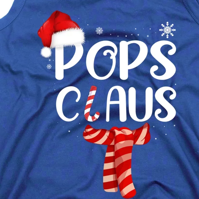 Funny Santa Pops Claus Christmas Family Matching Pajama Gift Tank Top