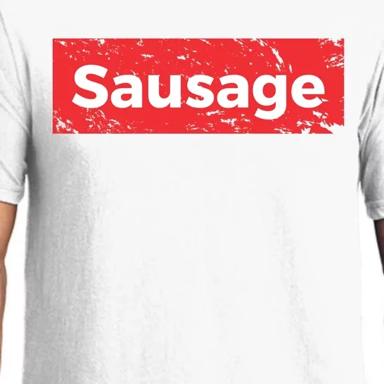 Funny Sausage Pizza Pajama Set