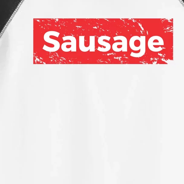 Funny Sausage Pizza Toddler Fine Jersey T-Shirt