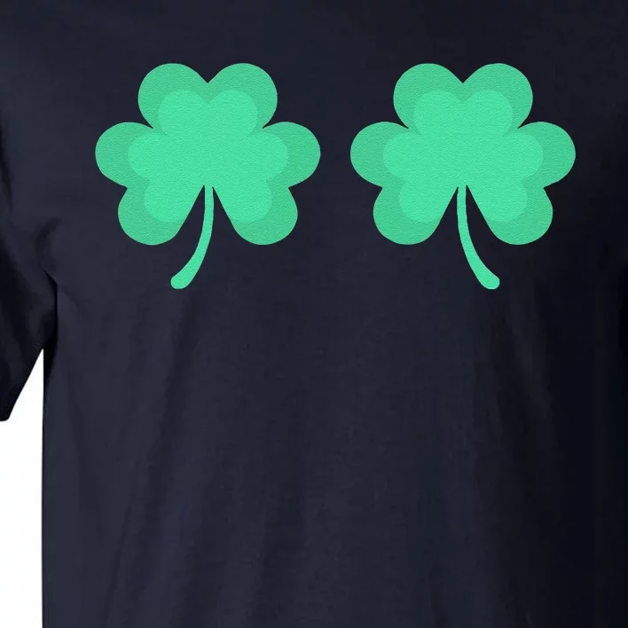 Funny St. Pattys Day Four 4 Leaf Clover Bra Tall T-Shirt