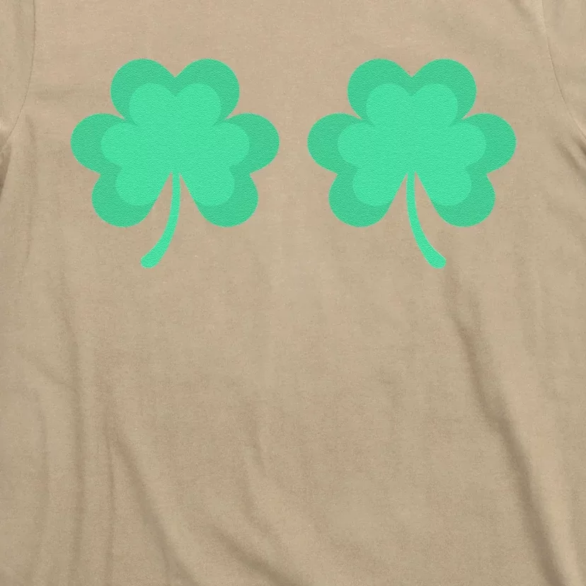 Funny St. Pattys Day Four 4 Leaf Clover Bra T-Shirt