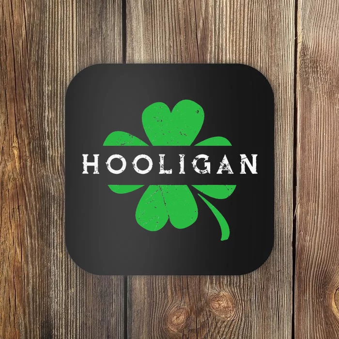 Funny St. Patrick's Day Irish Hooligan Squad Coaster