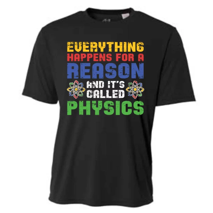 Funny Scientist Physics Teacher Science Physicist Physics Gift Cooling Performance Crew T-Shirt