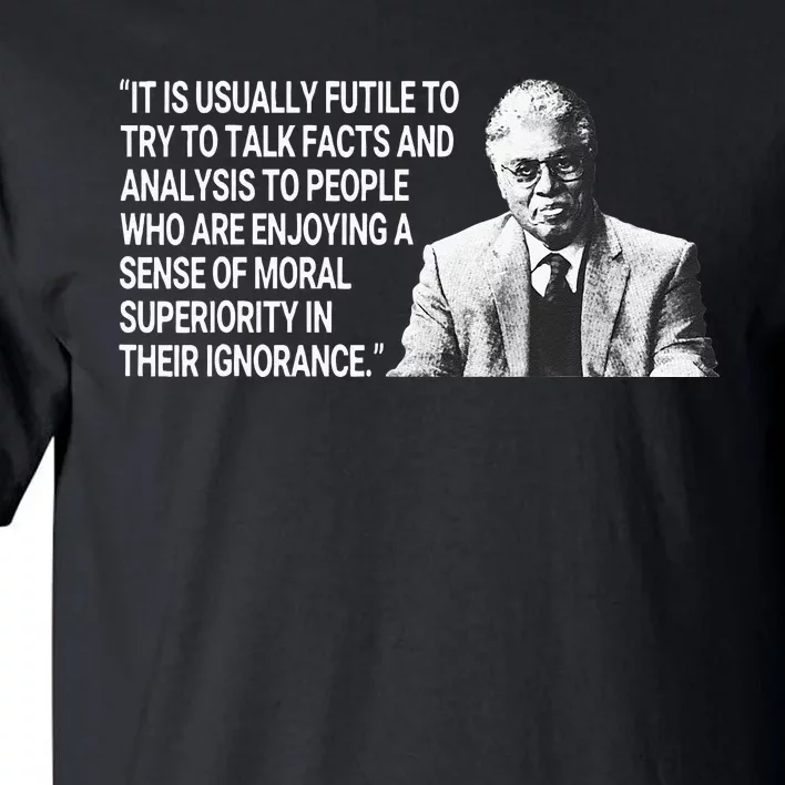 Funny Sowell Quotes Thomas Economist Black History Tall T-Shirt