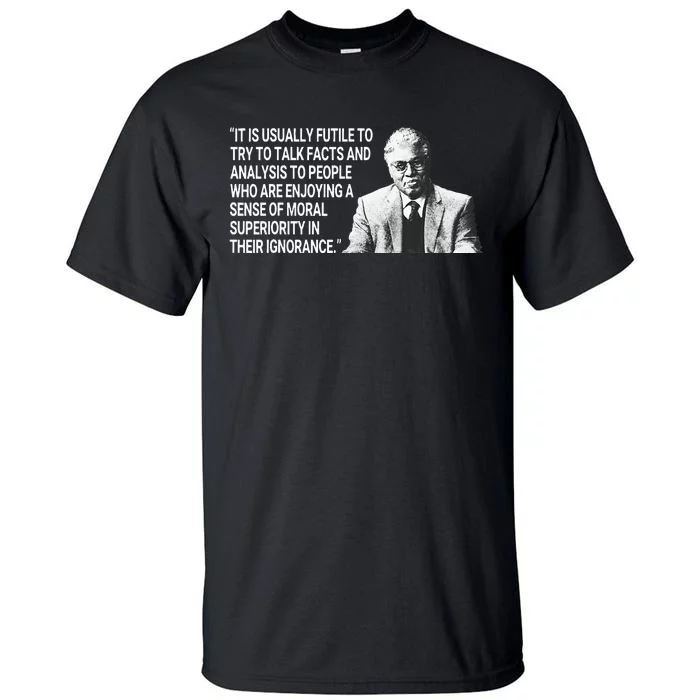 Funny Sowell Quotes Thomas Economist Black History Tall T-Shirt