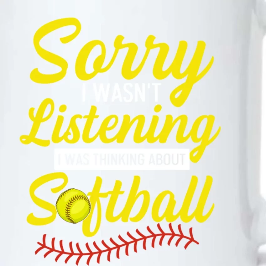 Fastpitch Softball Quote Softball Pitcher Meaningful Gift Black Color Changing Mug