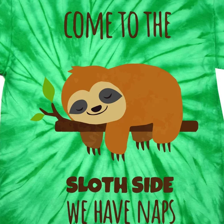 Funny Sloth Quote Funny Quote Sloth Lover Lazy Day Slogan Tie-Dye T-Shirt