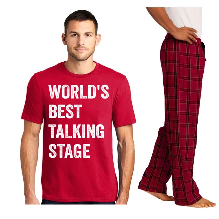 Funny Sarcastic Quote Saying World’s Best Talking Stage Pajama Set