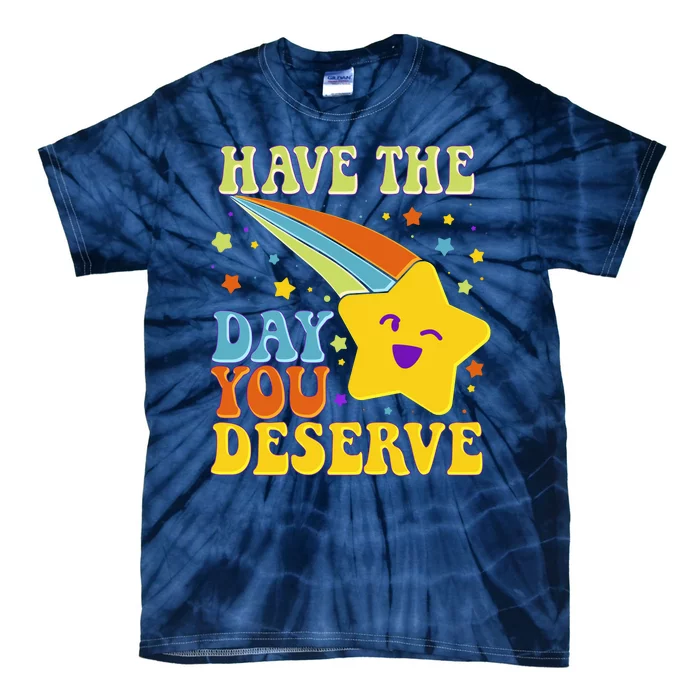 Funny Sarcastic Retro Shooting Star Tie-Dye T-Shirt