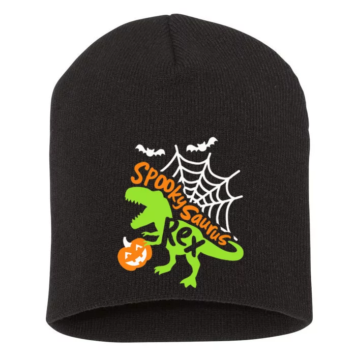 Funny Spookysaurus Rex Halloween Costume Short Acrylic Beanie