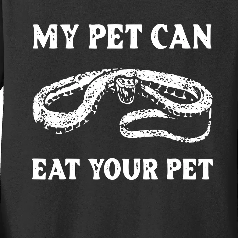 Funny Snake Reptile Lover Men Women Boy Girl Cobra Python Kids Long Sleeve Shirt