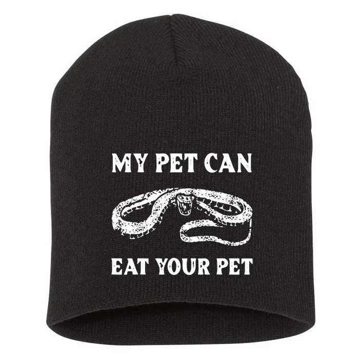 Funny Snake Reptile Lover Men Women Boy Girl Cobra Python Short Acrylic Beanie