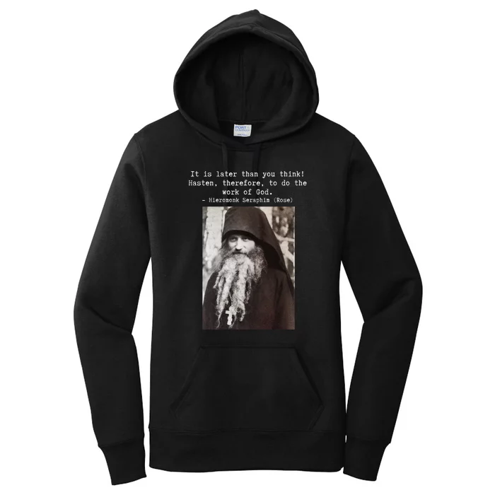 Father Seraphim Rose Orthodox Gift Women's Pullover Hoodie