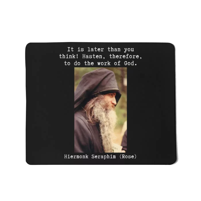 Fr Seraphim Rose Eastern Orthodox Christian Mousepad